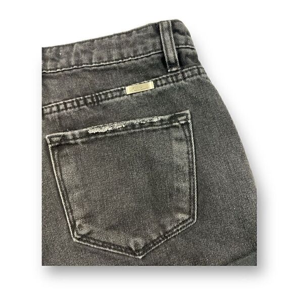 KanCan Black Distressed Shorts Size Medium - Picture 5 of 6